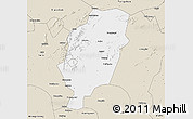 Classic Style 3D Map of Suxian
