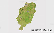 Satellite 3D Map of Suxian, cropped outside