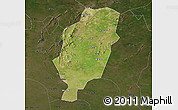 Satellite 3D Map of Suxian, darken