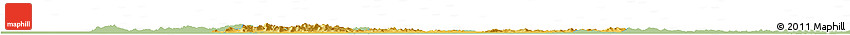 Savanna Style Horizon Map of Suxian, single color outside