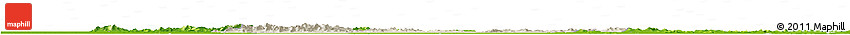 Shaded Relief Horizon Map of Suxian, physical outside Shaded Relief Horizon Map of Suxian, physical outside