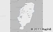 Gray Map of Suxian, single color outside