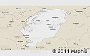 Classic Style Panoramic Map of Suxian