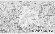 Silver Style 3D Map of Taiping