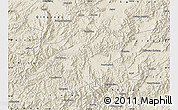 Shaded Relief Map of Taiping