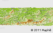 Physical Panoramic Map of Taiping