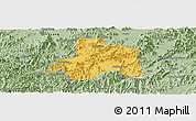 Savanna Style Panoramic Map of Taiping