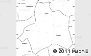 Blank Simple Map of Taiping
