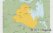 Savanna Style Map of Tianchang