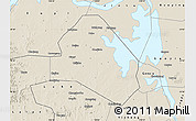 Shaded Relief Map of Tianchang