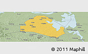 Savanna Style Panoramic Map of Tianchang