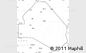 Blank Simple Map of Tianchang