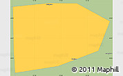 Savanna Style Simple Map of Tongling Shiqu