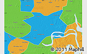 Political Map of Wuhe