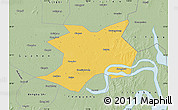 Savanna Style Map of Wuhe