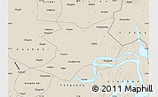 Shaded Relief Map of Wuhe