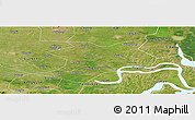 Satellite Panoramic Map of Wuhe