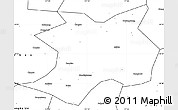 Blank Simple Map of Wuhe
