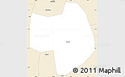 Classic Style Simple Map of Wuhu