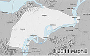Gray 3D Map of Wuwei