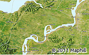 Satellite 3D Map of Wuwei