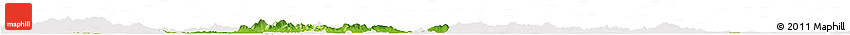 Physical Horizon Map of Wuwei, cropped outside
