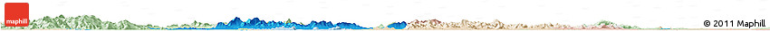 Political Horizon Map of Wuwei, lighten