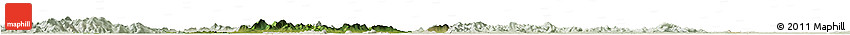 Satellite Horizon Map of Wuwei, lighten