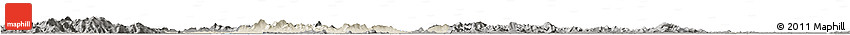 Shaded Relief Horizon Map of Wuwei, darken, semi-desaturated Shaded Relief Horizon Map of Wuwei, darken, semi-desaturated