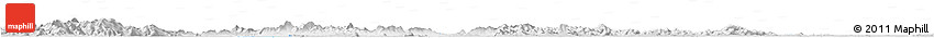 Silver Style Horizon Map of Wuwei