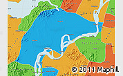 Political Map of Wuwei