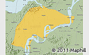 Savanna Style Map of Wuwei