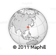 Outline Map of Wuwei