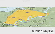 Savanna Style Panoramic Map of Wuwei