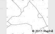 Blank Simple Map of Xiuning, no labels