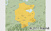 Savanna Style 3D Map of Xuancheng
