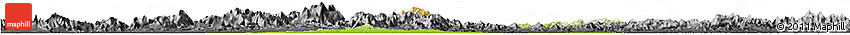 Physical Horizon Map of Xuancheng, darken, desaturated Physical Horizon Map of Xuancheng, darken, desaturated