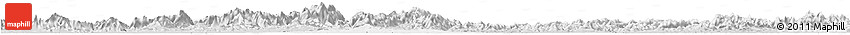 Silver Style Horizon Map of Xuancheng