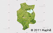 Satellite Map of Xuancheng, cropped outside