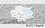 Gray Panoramic Map of Xuancheng