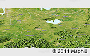 Satellite Panoramic Map of Xuancheng