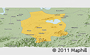 Savanna Style Panoramic Map of Xuancheng