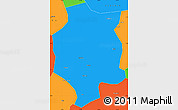 Political Simple Map of Xuancheng