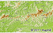 Physical 3D Map of Yixian
