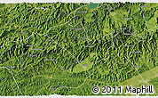 Satellite 3D Map of Yixian