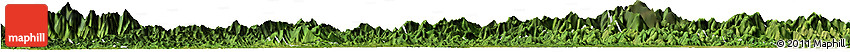 Satellite Horizon Map of Yixian