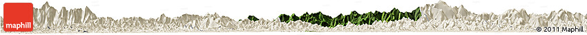 Satellite Horizon Map of Yixian, shaded relief outside Satellite Horizon Map of Yixian, shaded relief outside