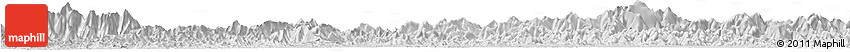 Silver Style Horizon Map of Yixian