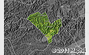 Satellite Map of Yixian, desaturated