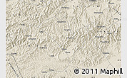 Shaded Relief Map of Yixian